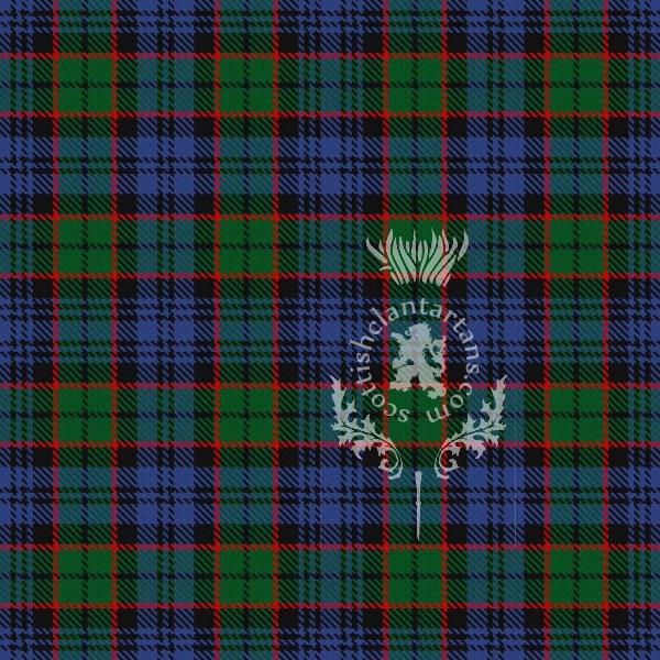 Digital Download - Clan Fletcher Tartan 12" 300dpi PNG