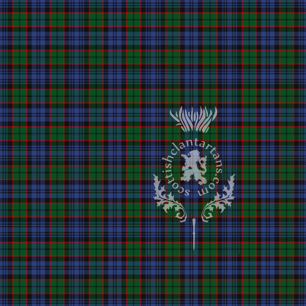 Digital Download - Clan Fletcher Tartan 12" 300dpi PNG