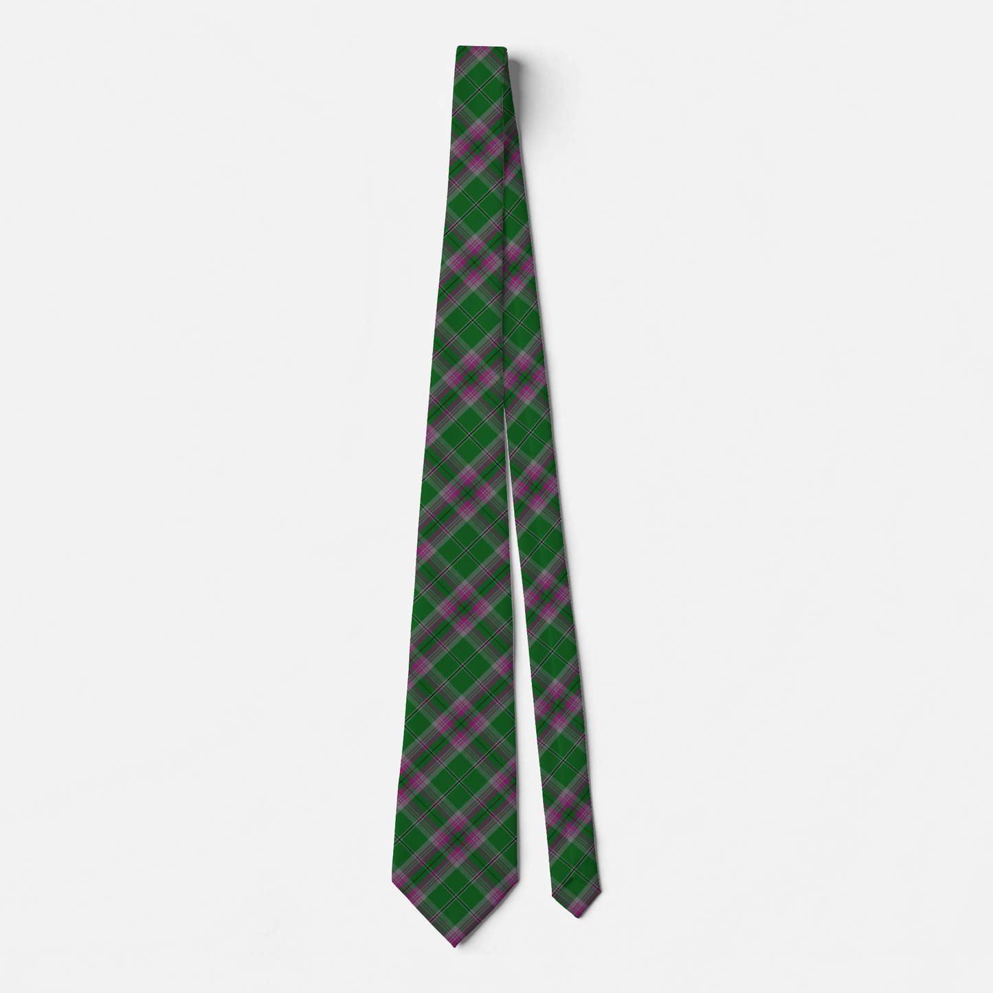 Clan Gray Hunting Tartan Necktie