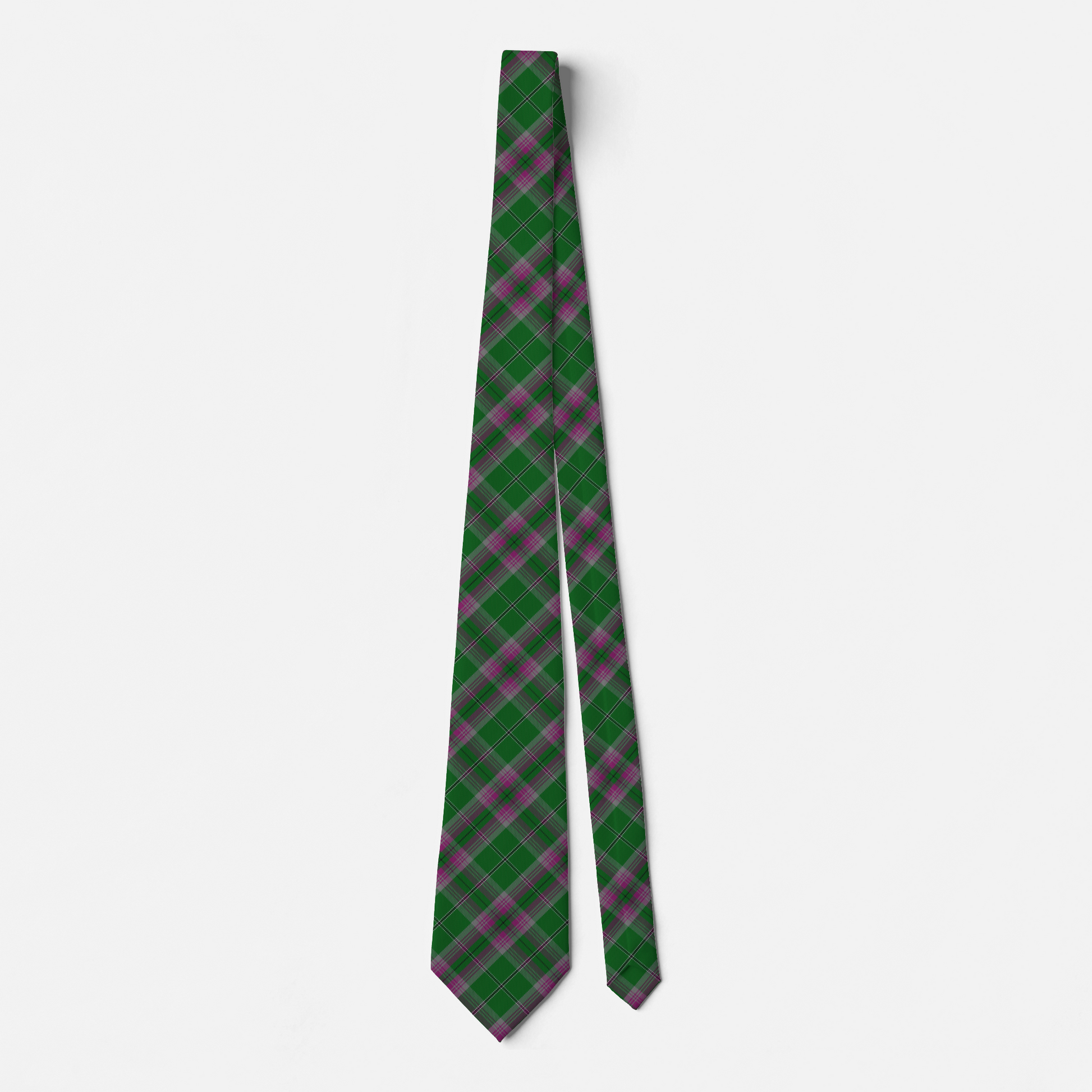 Clan Gray Hunting Tartan Necktie