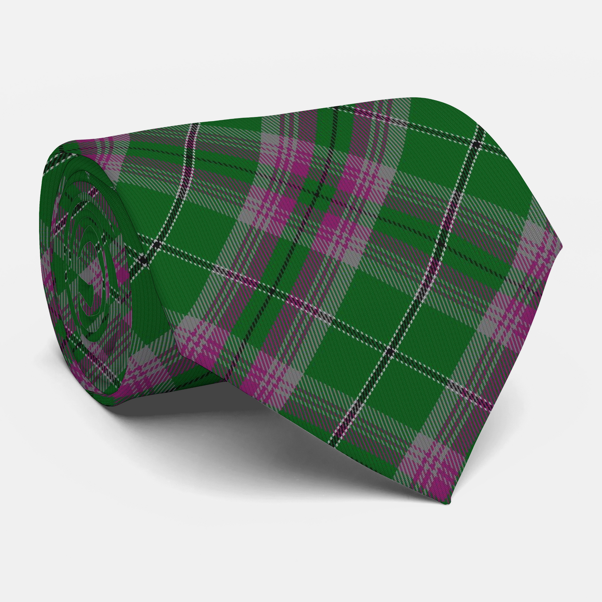 Clan Gray Hunting Tartan Necktie