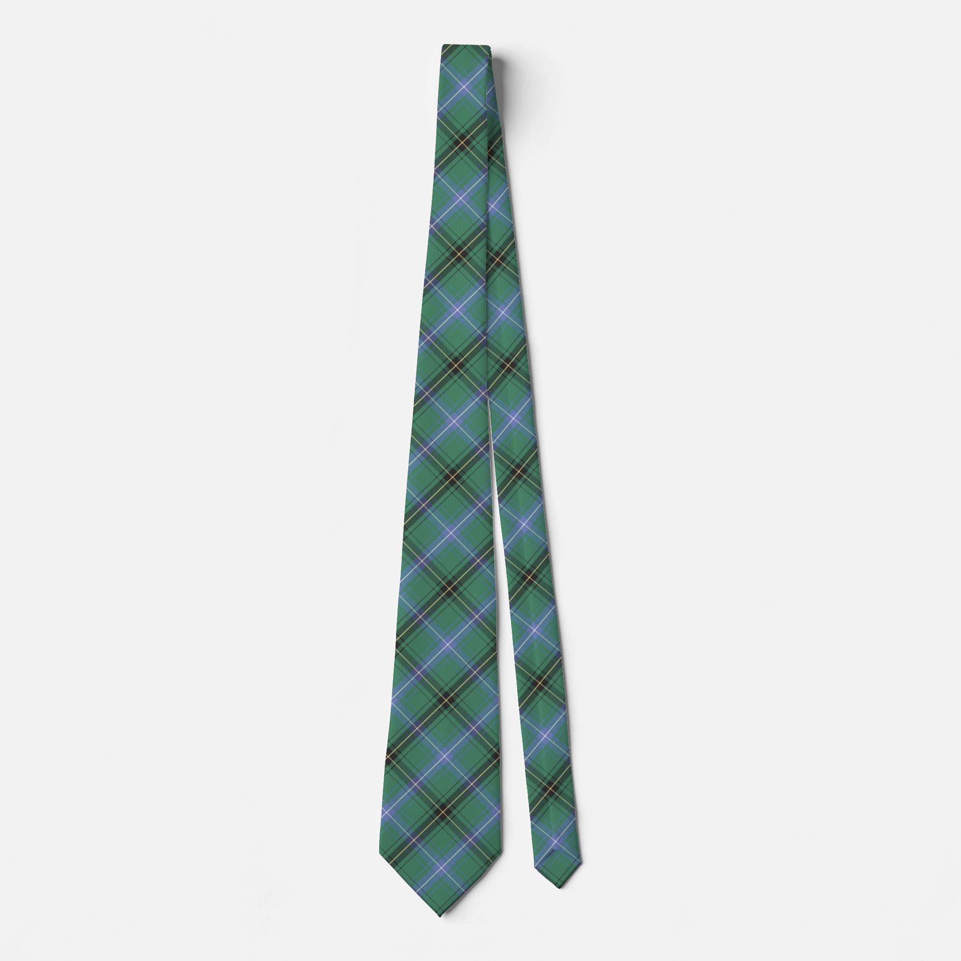Clan Henderson Ancient Tartan Necktie