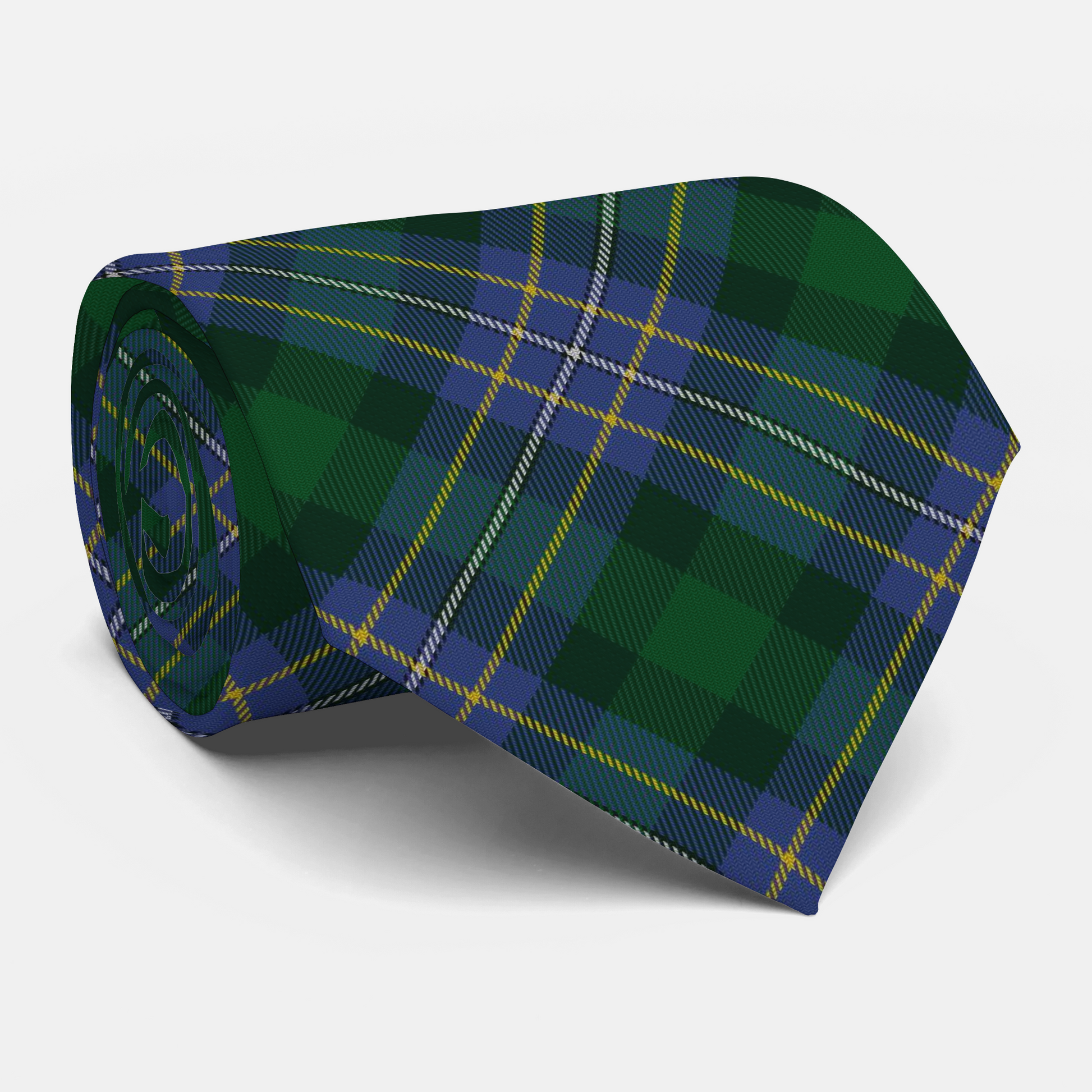 Clan Hughes Tartan Necktie