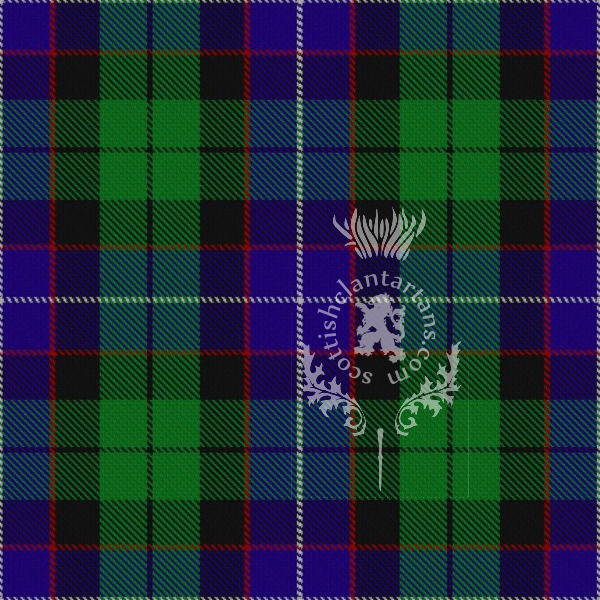 Digital Download - Clan Hunter Tartan 12" 300dpi PNG