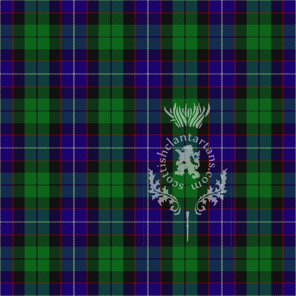 Digital Download - Clan Hunter Tartan 12" 300dpi PNG