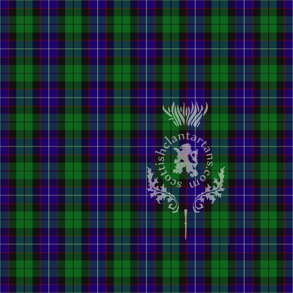 Digital Download - Clan Hunter Tartan 12" 300dpi PNG