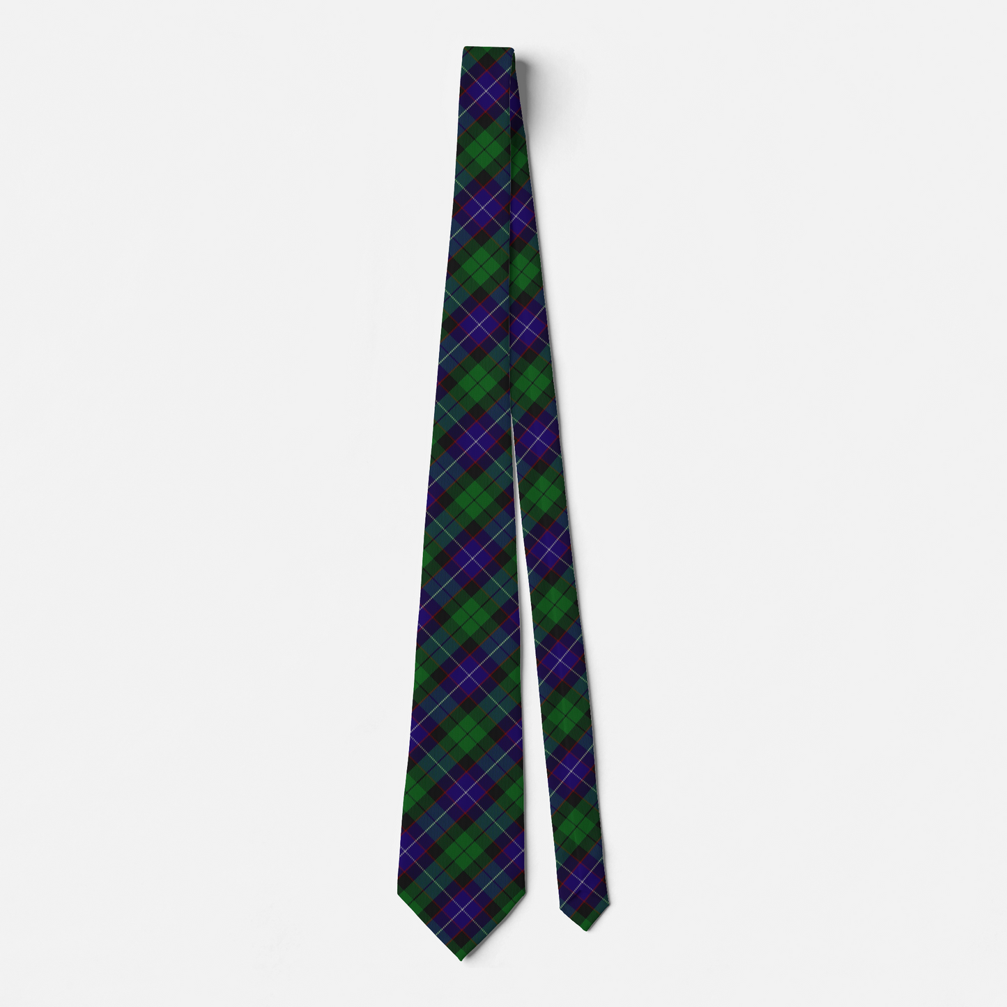 Clan Hunter Tartan Necktie
