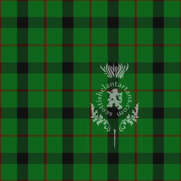 Digital Download - Clan Kincaid Tartan 12" 300dpi PNG