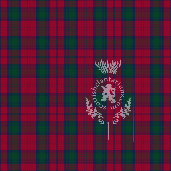 Digital Download - Clan Lindsay Tartan 12" 300dpi PNG