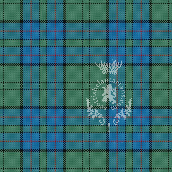 Digital Download - Clan Lockhart Tartan 12" 300dpi PNG