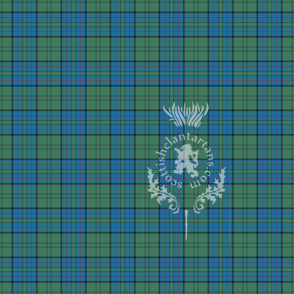 Digital Download - Clan Lockhart Tartan 12" 300dpi PNG