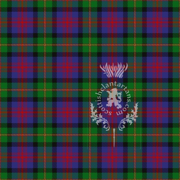 Digital Download - Clan Logan Tartan 12" 300dpi PNG