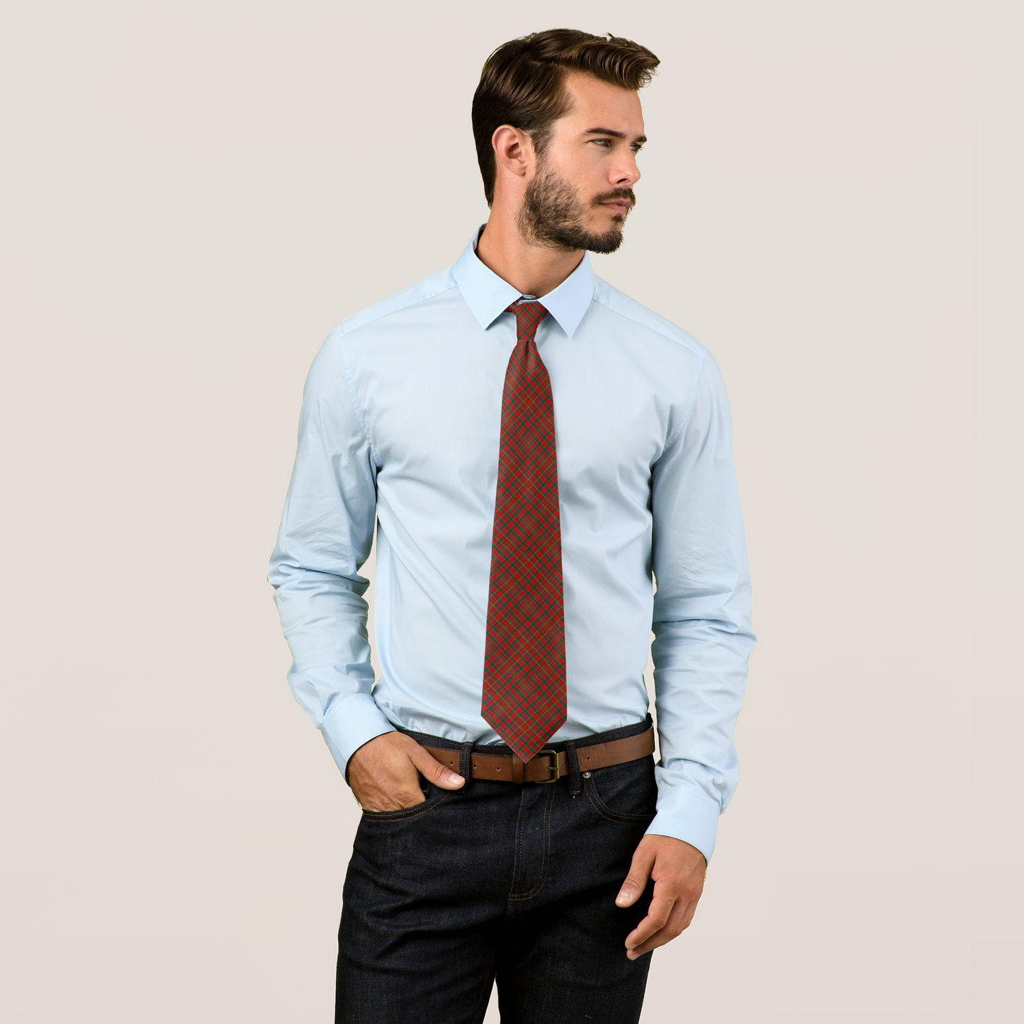 Clan MacAlister Tartan Necktie