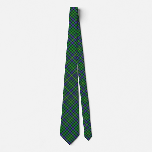 Clan MacBride Tartan Necktie