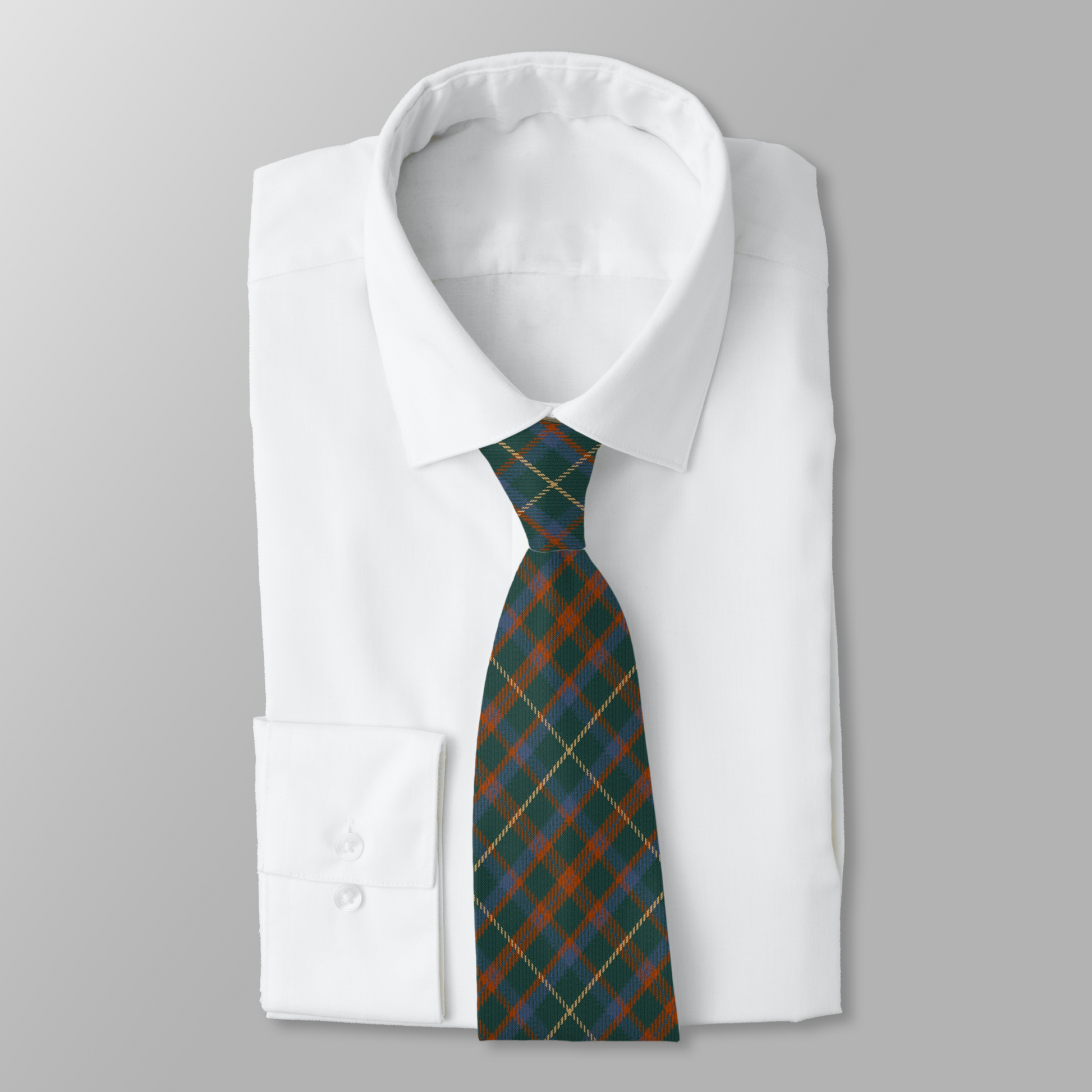 Clan MacIntosh Hunting Ancient Tartan Necktie