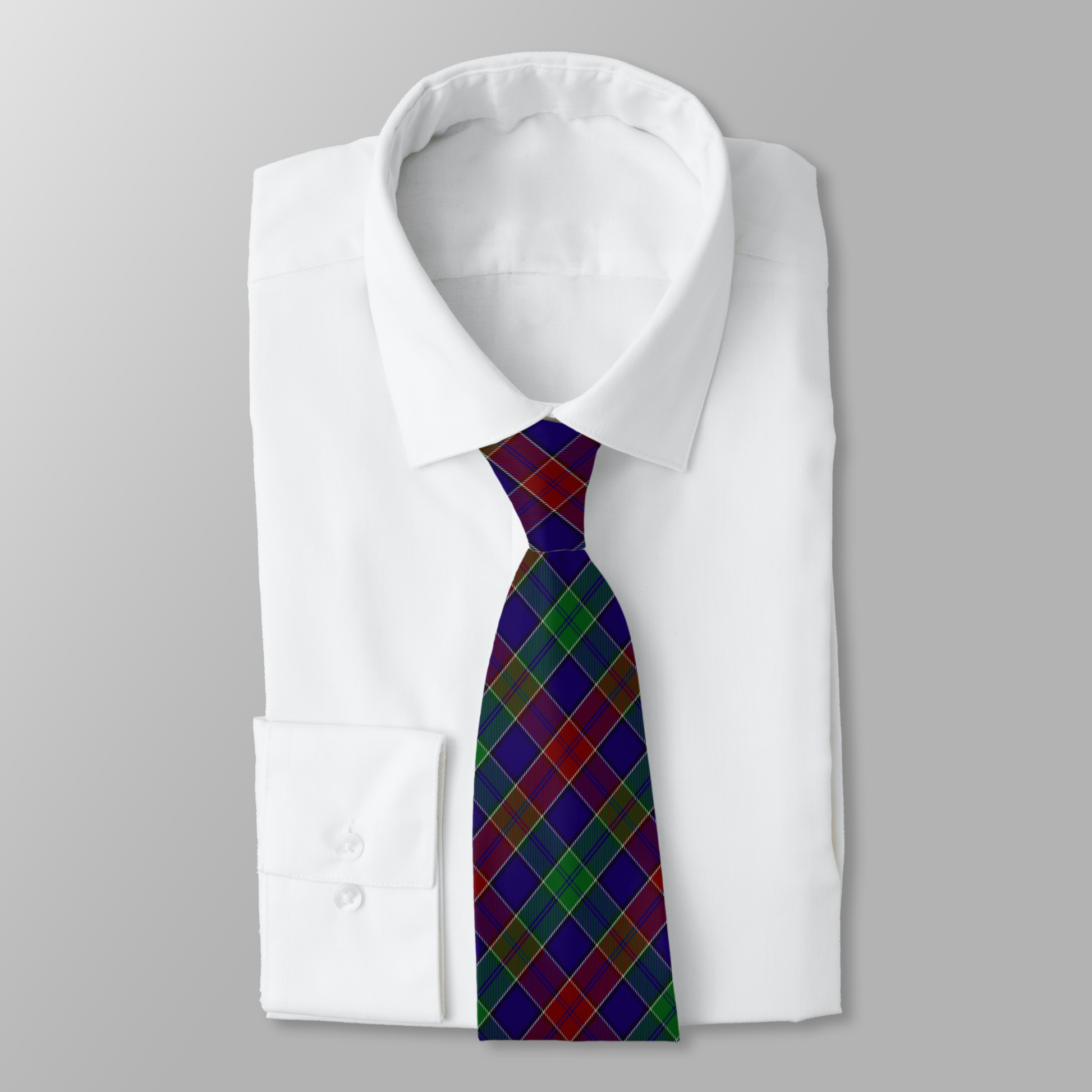 Clan MacMichael Tartan Necktie