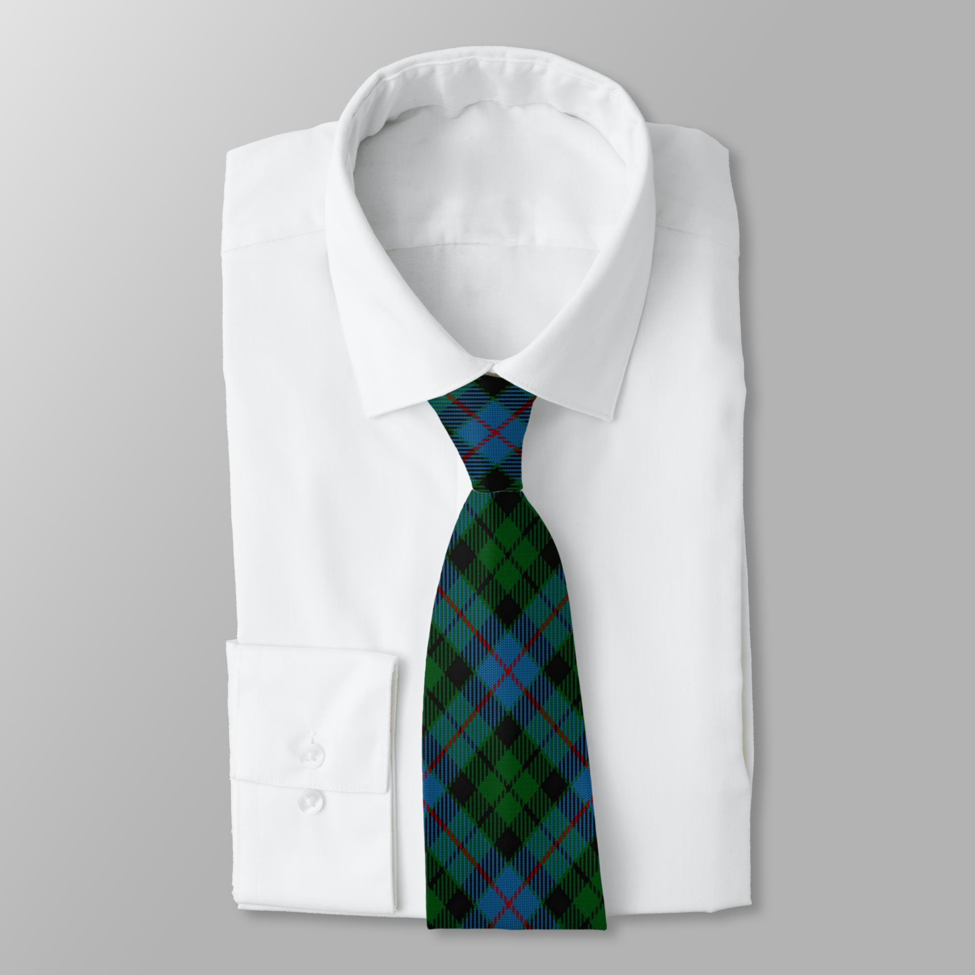 Clan Morrison Hunting Tartan Necktie