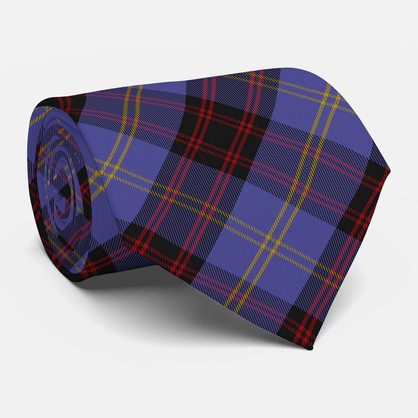 Clan Rutherford Tartan Necktie