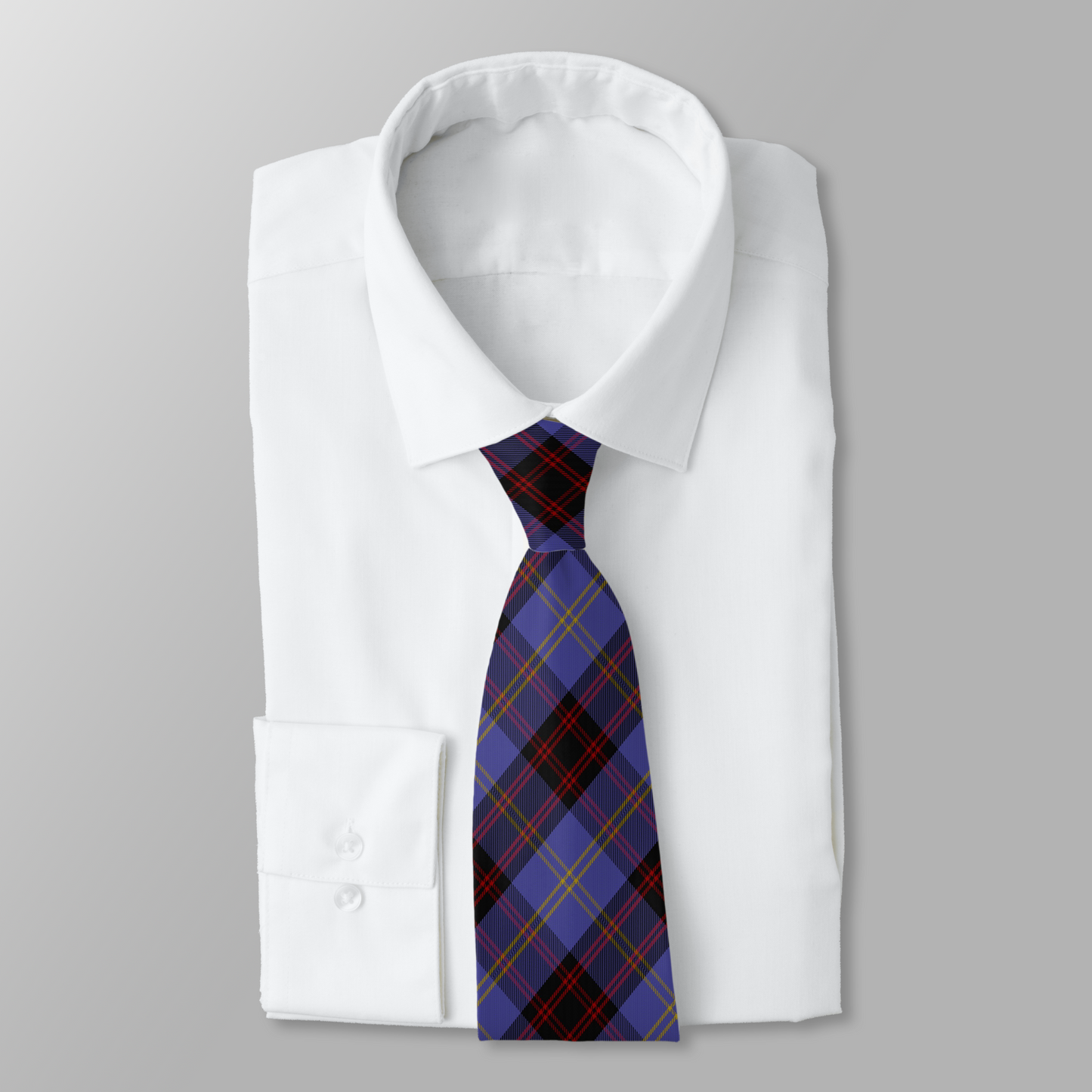 Clan Rutherford Tartan Necktie