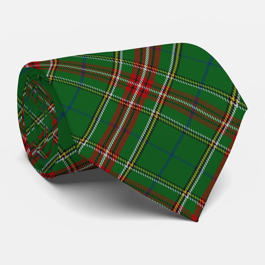 Clan Steel Tartan Necktie