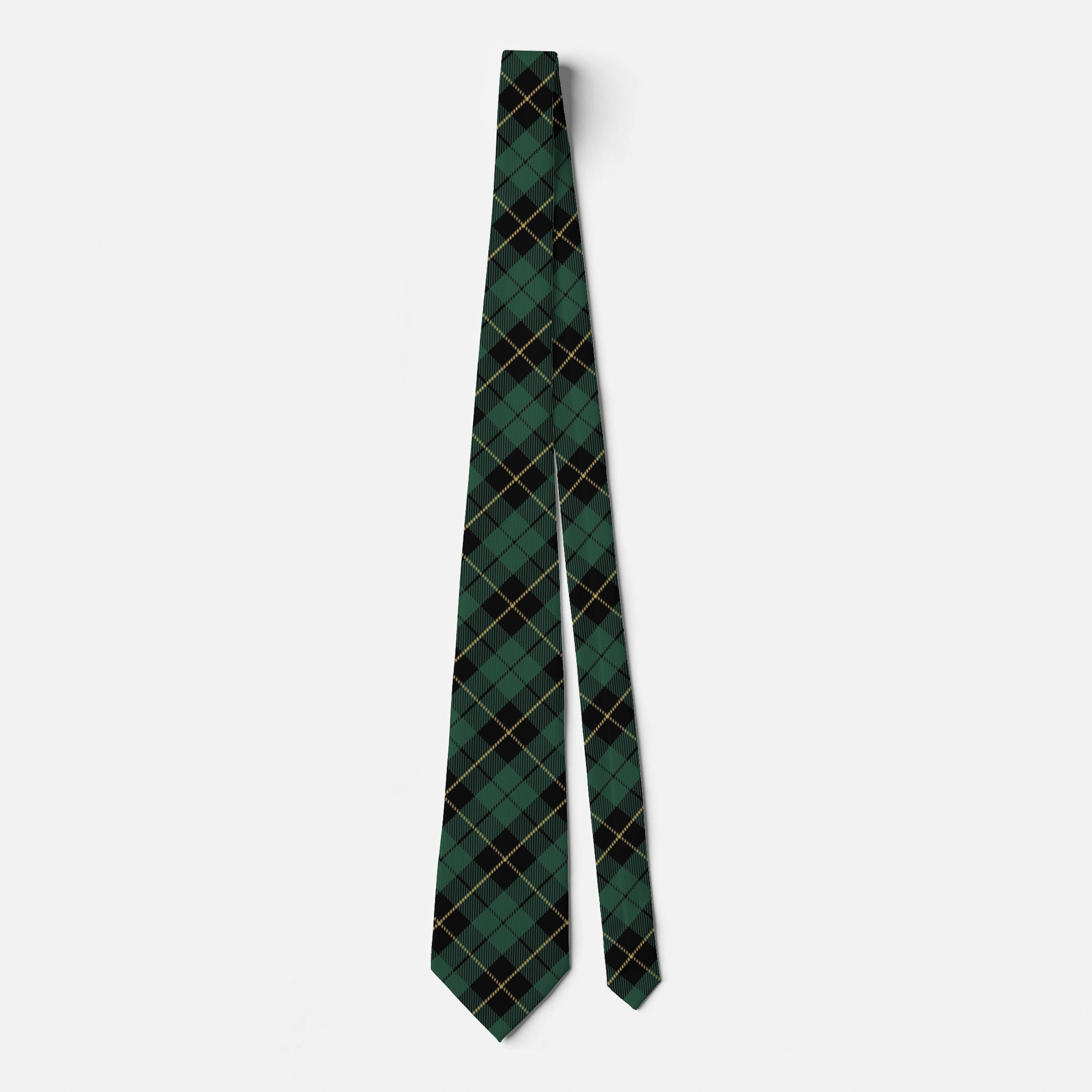 Clan Wallace Hunting Ancient Tartan Necktie