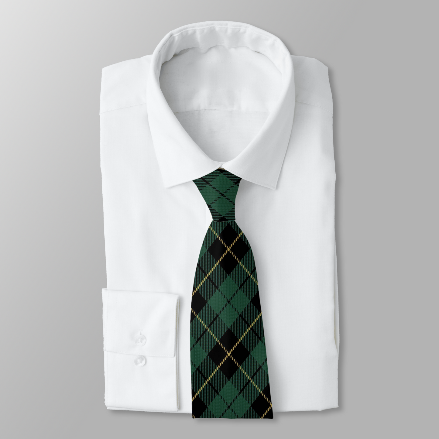 Clan Wallace Hunting Ancient Tartan Necktie