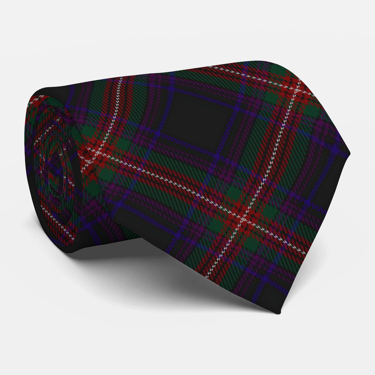 Clan Watt Tartan Necktie