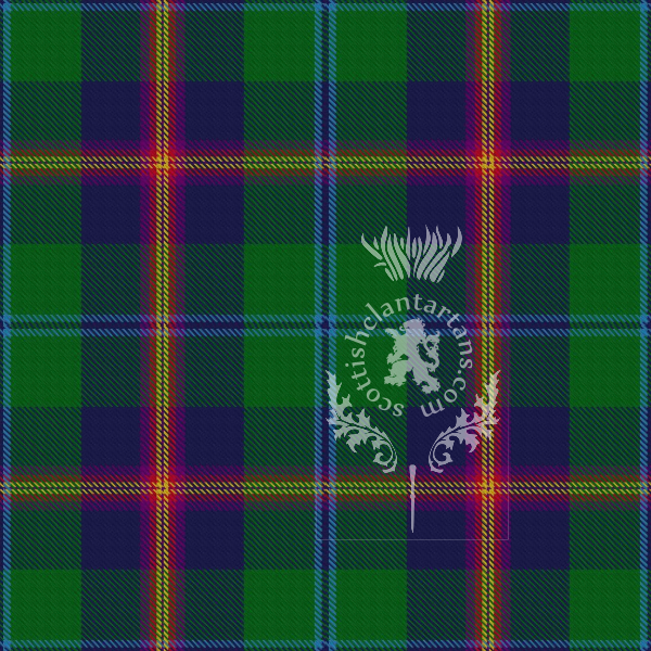 Digital Download - Clan Young Tartan 12" 300dpi PNG