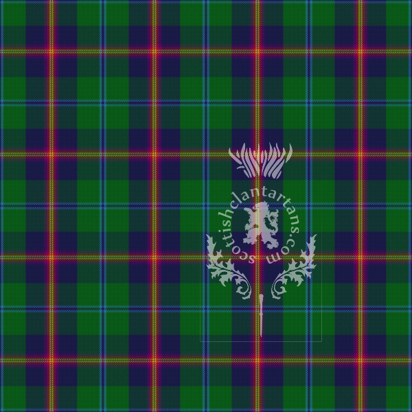 Digital Download - Clan Young Tartan 12" 300dpi PNG