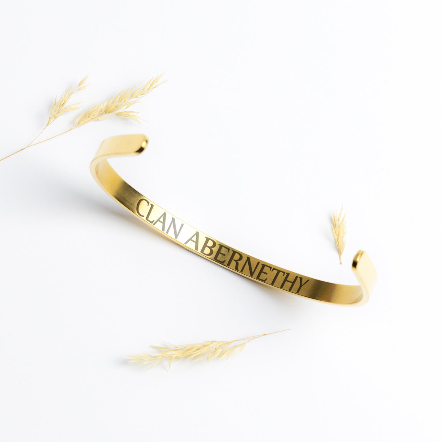 Clan Abernethy | Motto | Cuff Bracelet