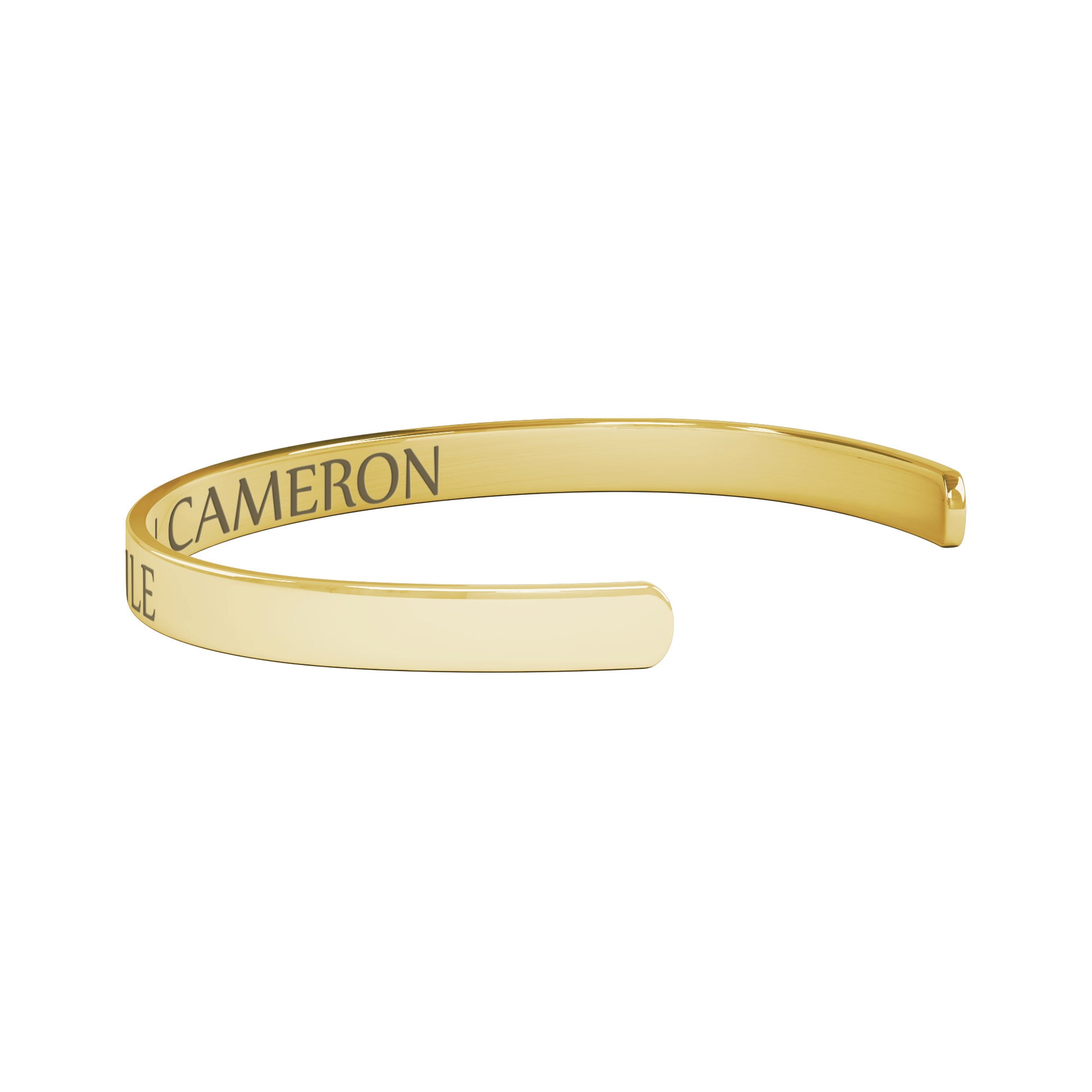 Clan Cameron | Motto | Cuff Bracelet