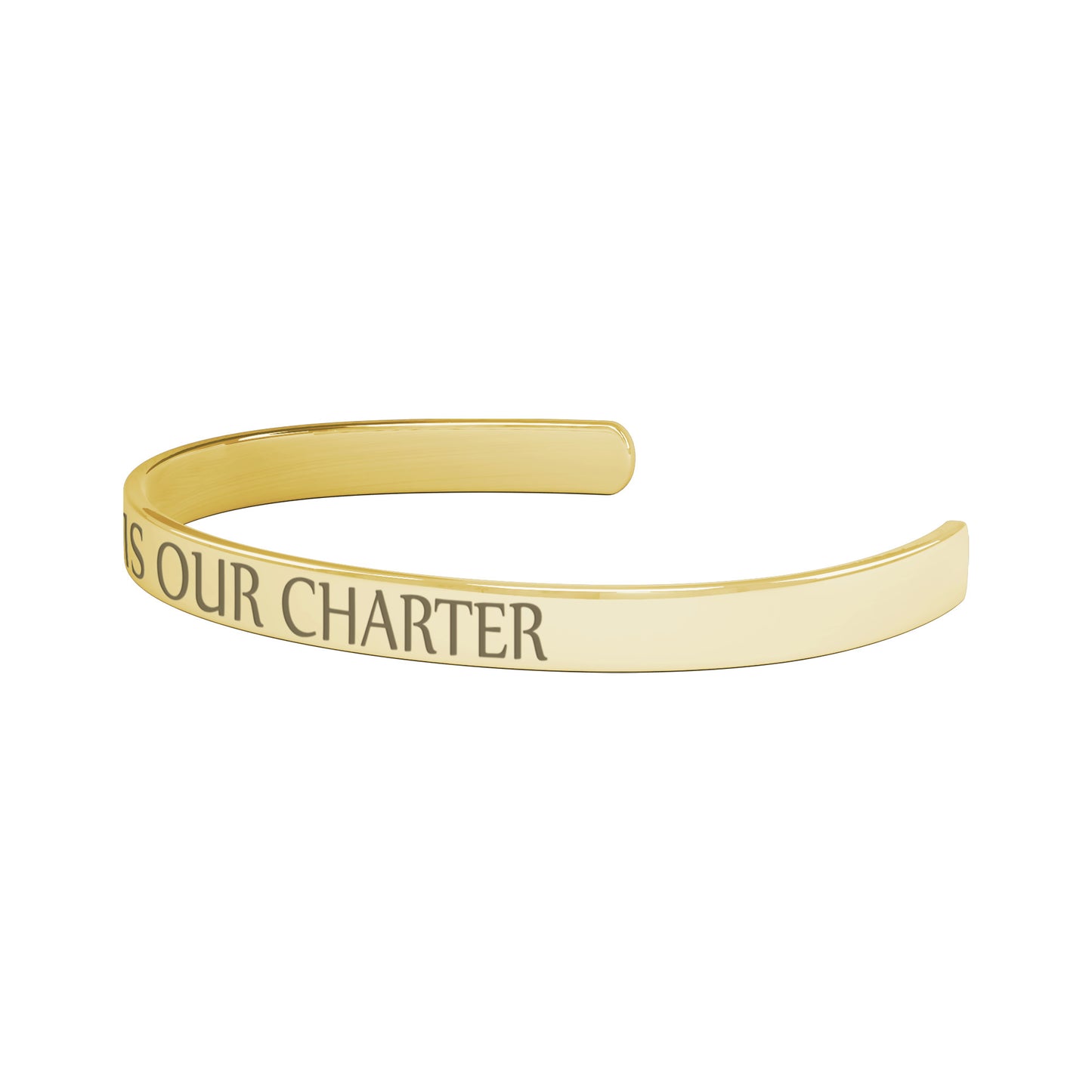 Clan Charteris | Motto | Cuff Bracelet