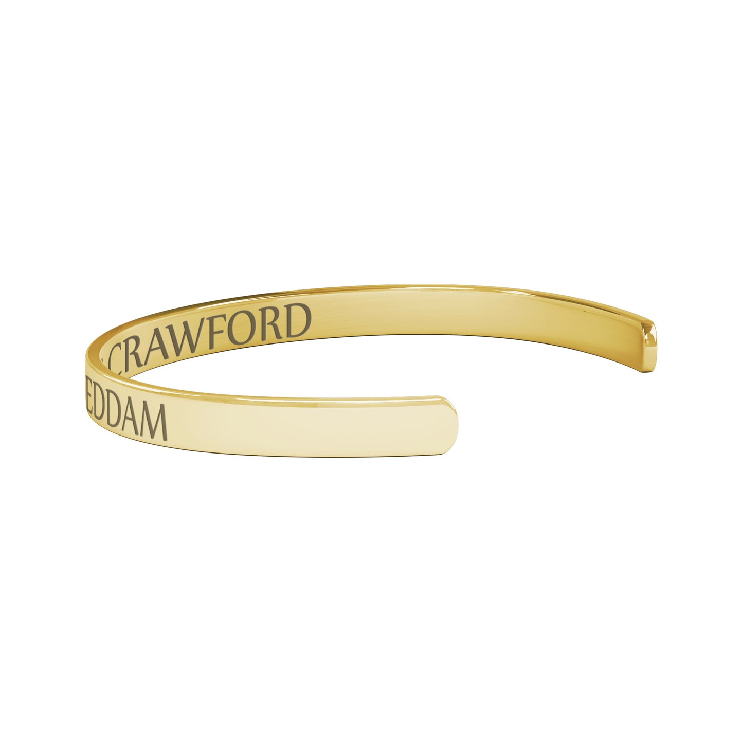 Clan Crawford | Motto | Cuff Bracelet