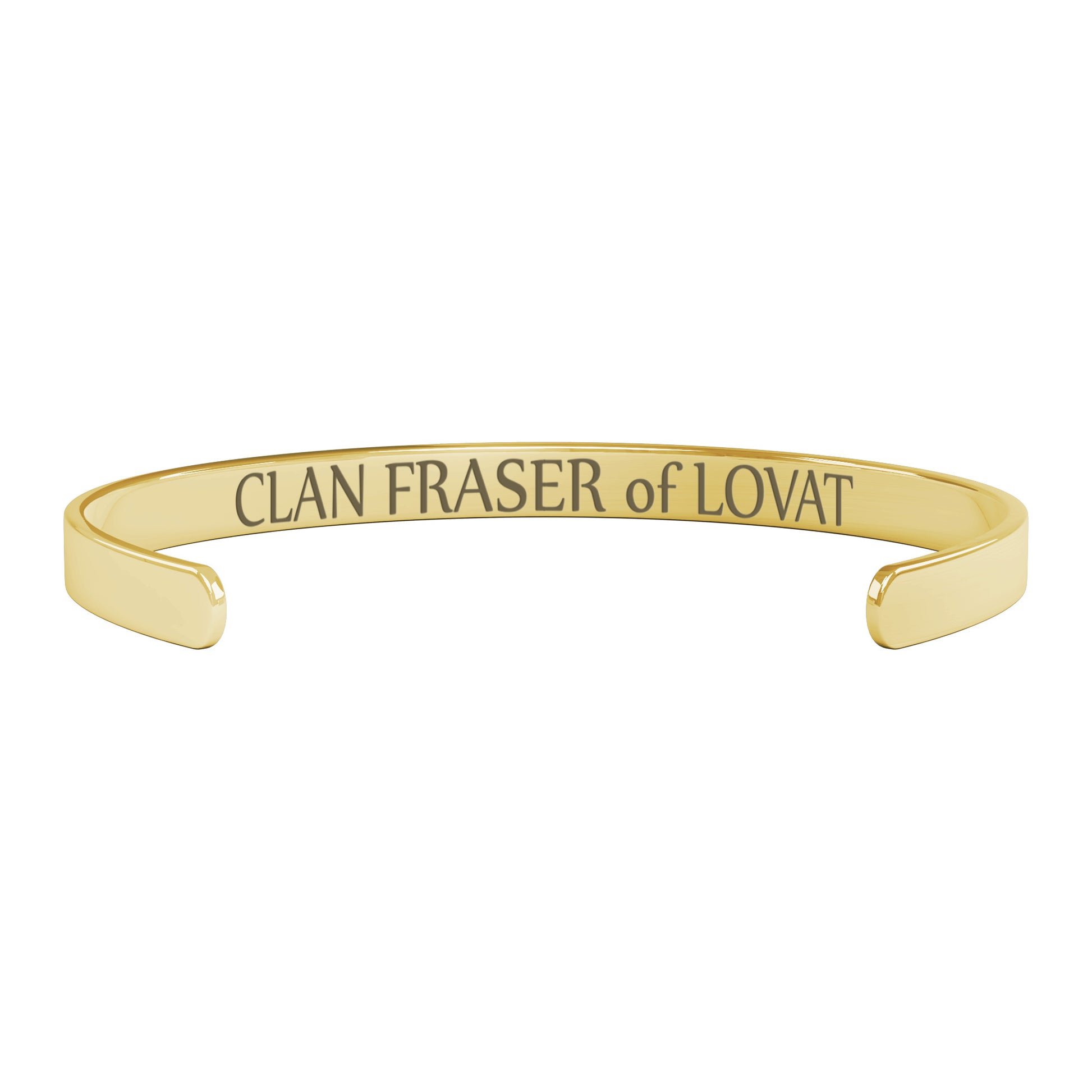 Clan Fraser of Lovat | Motto | Cuff Bracelet