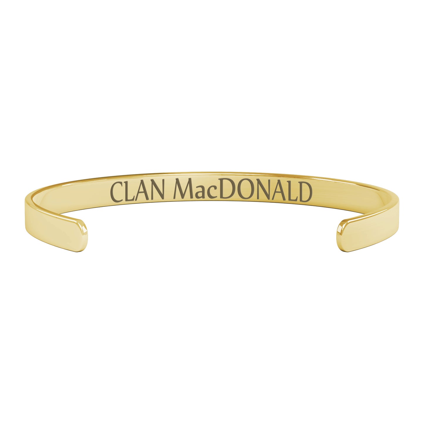 Clan MacDonald | Motto | Cuff Bracelet