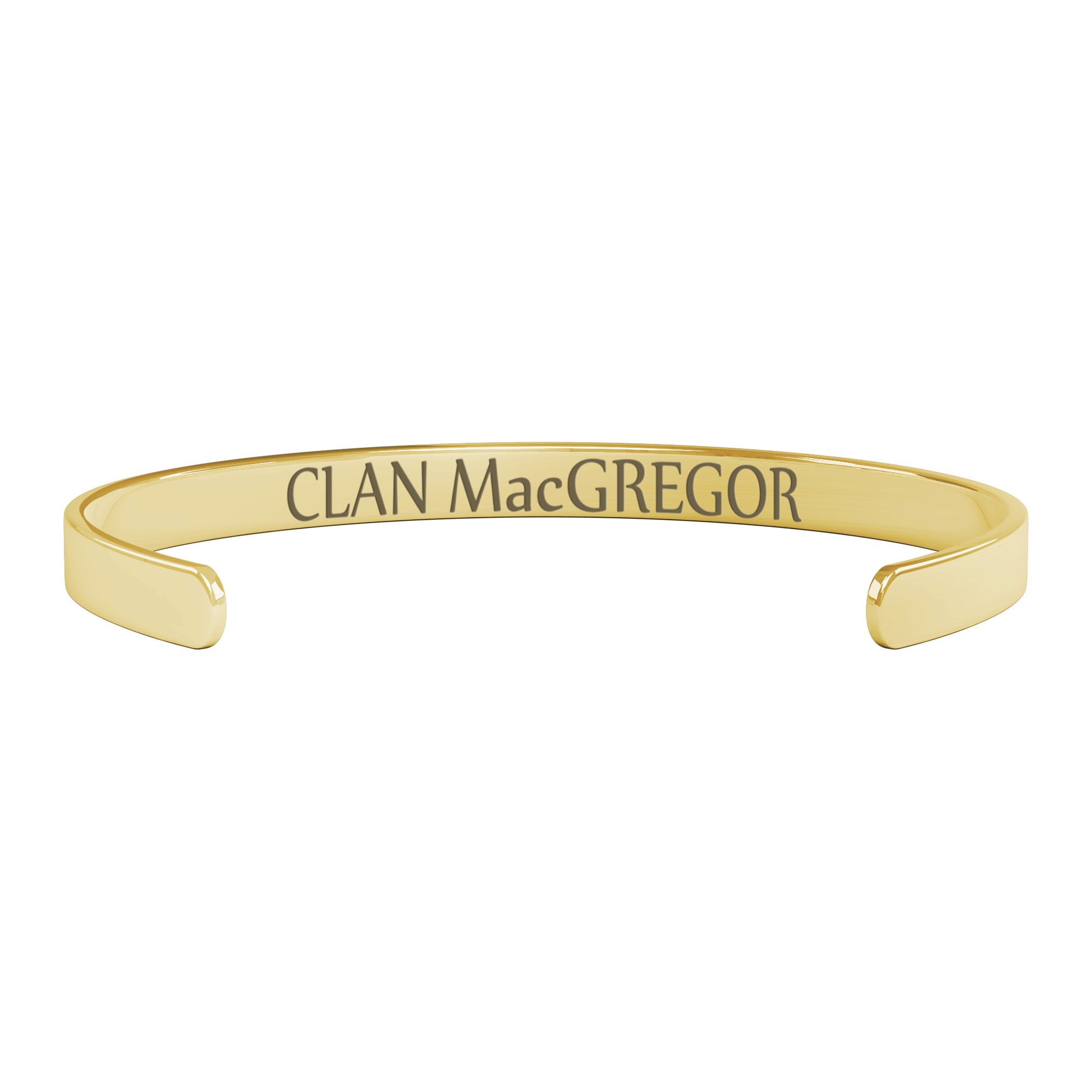 Clan MacGregor | Motto | Cuff Bracelet