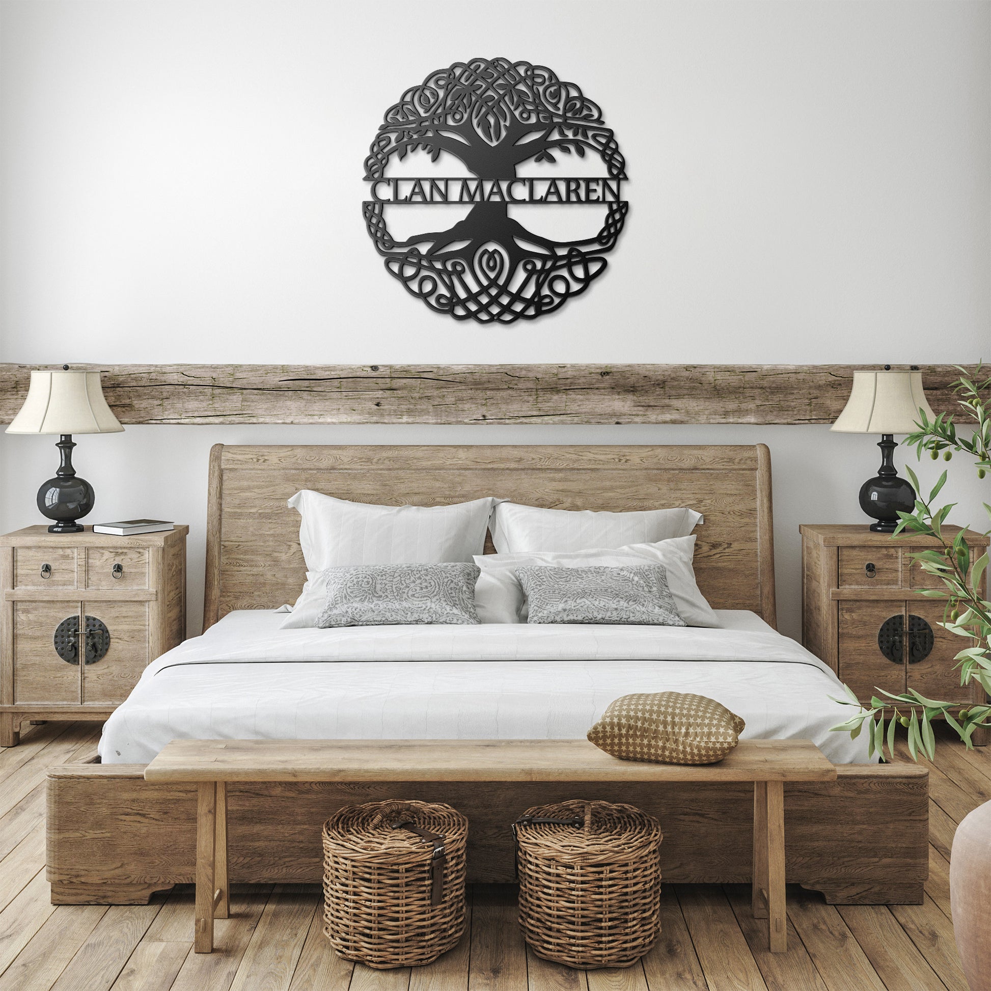 Clan MacLaren | Celtic Tree of Life | Metal Wall Art