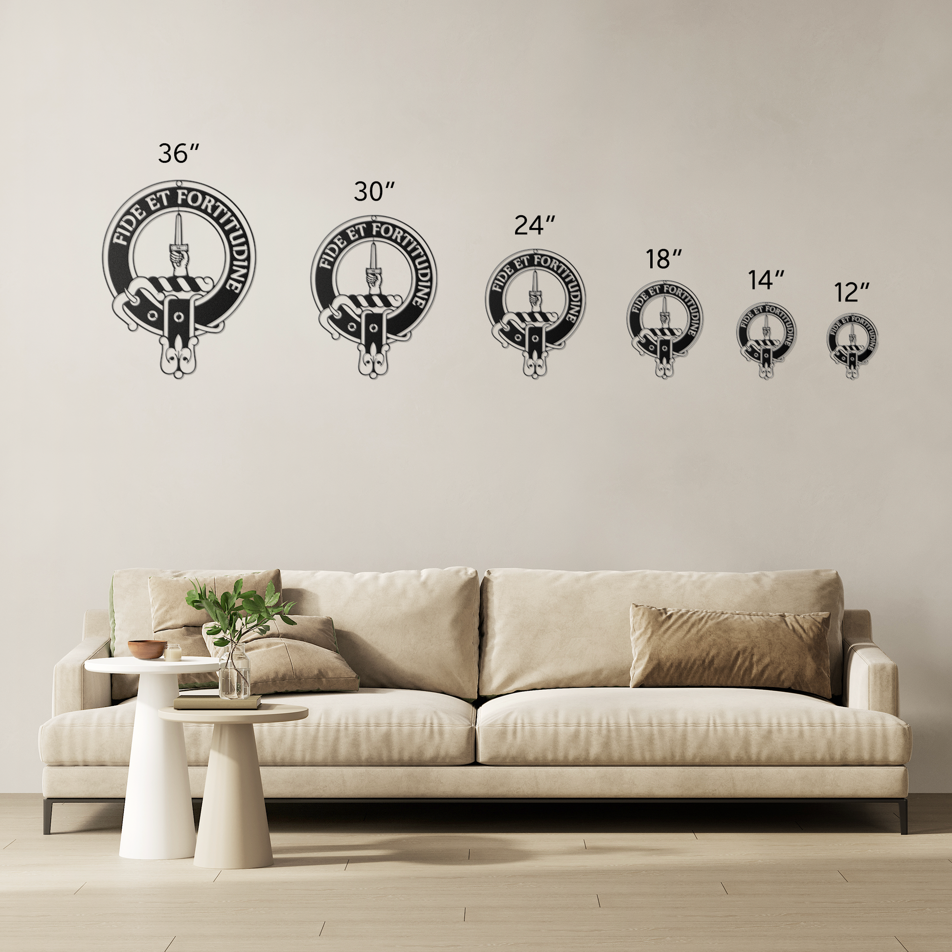 Clan Shaw | Crest | Metal Wall Art