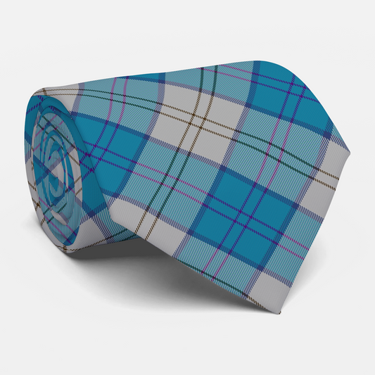 Dance - Lennox Turquoise Tartan Necktie