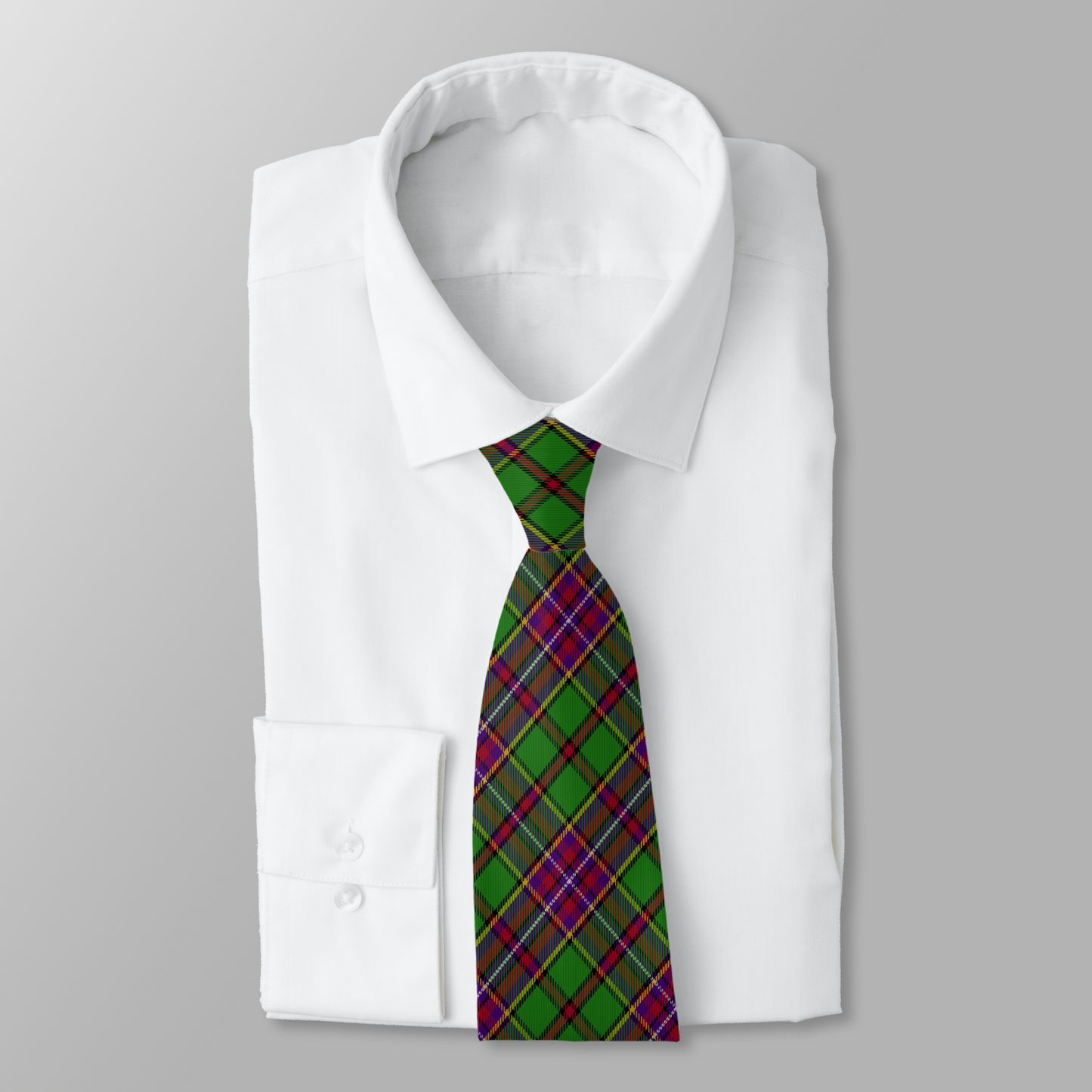 English - Derbyshire Tartan Necktie