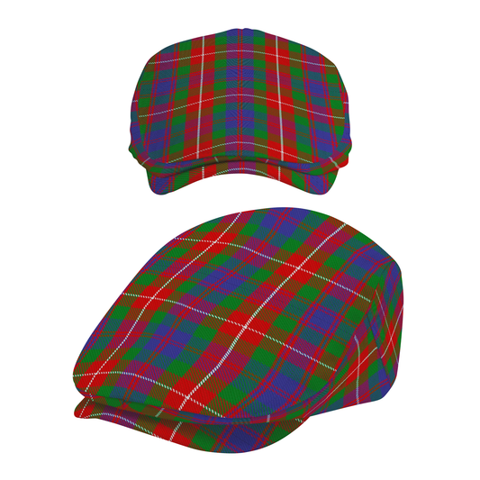 Clan Fraser of Lovat Tartan Flat Cap