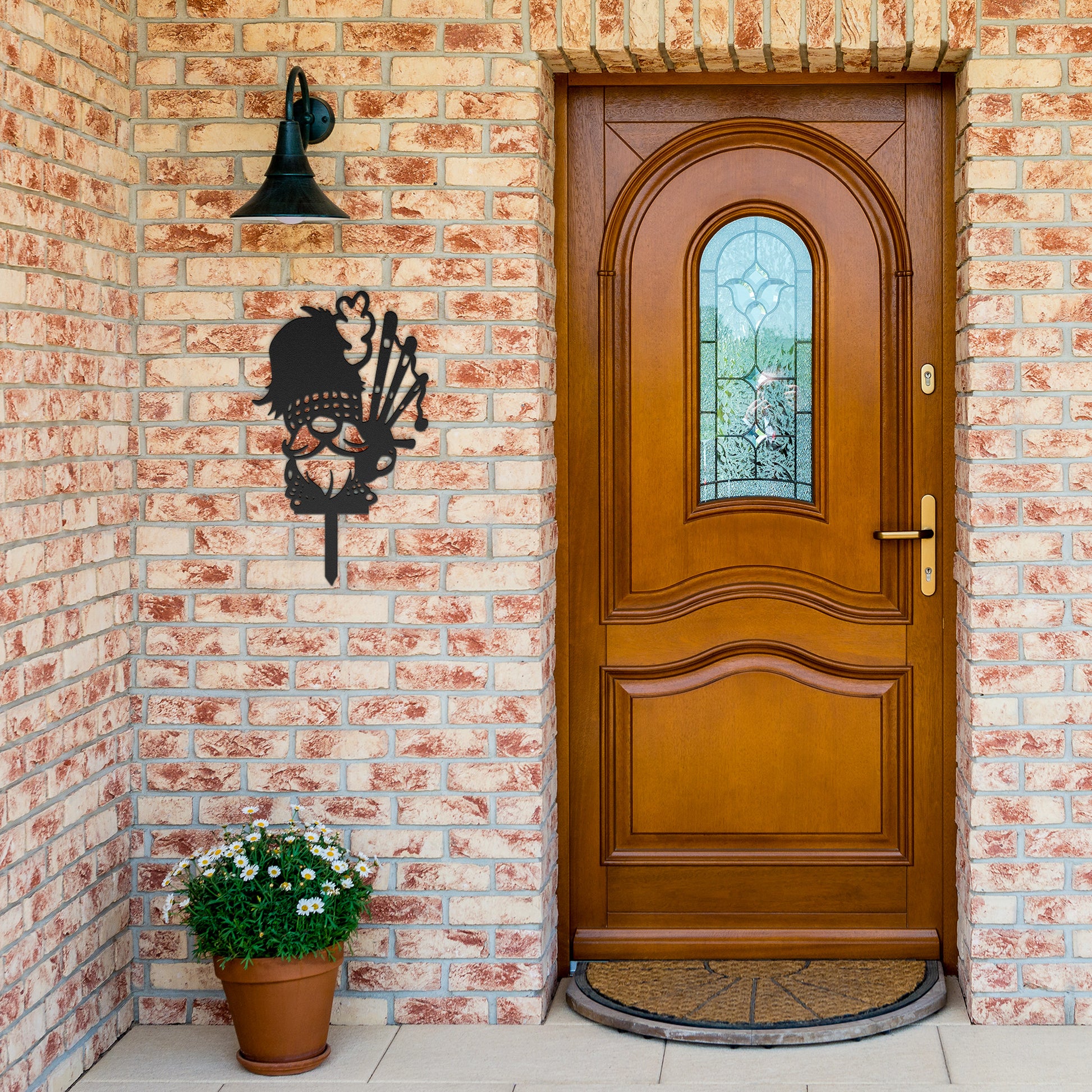 Gnome - Scots | Metal Art | Garden Spike