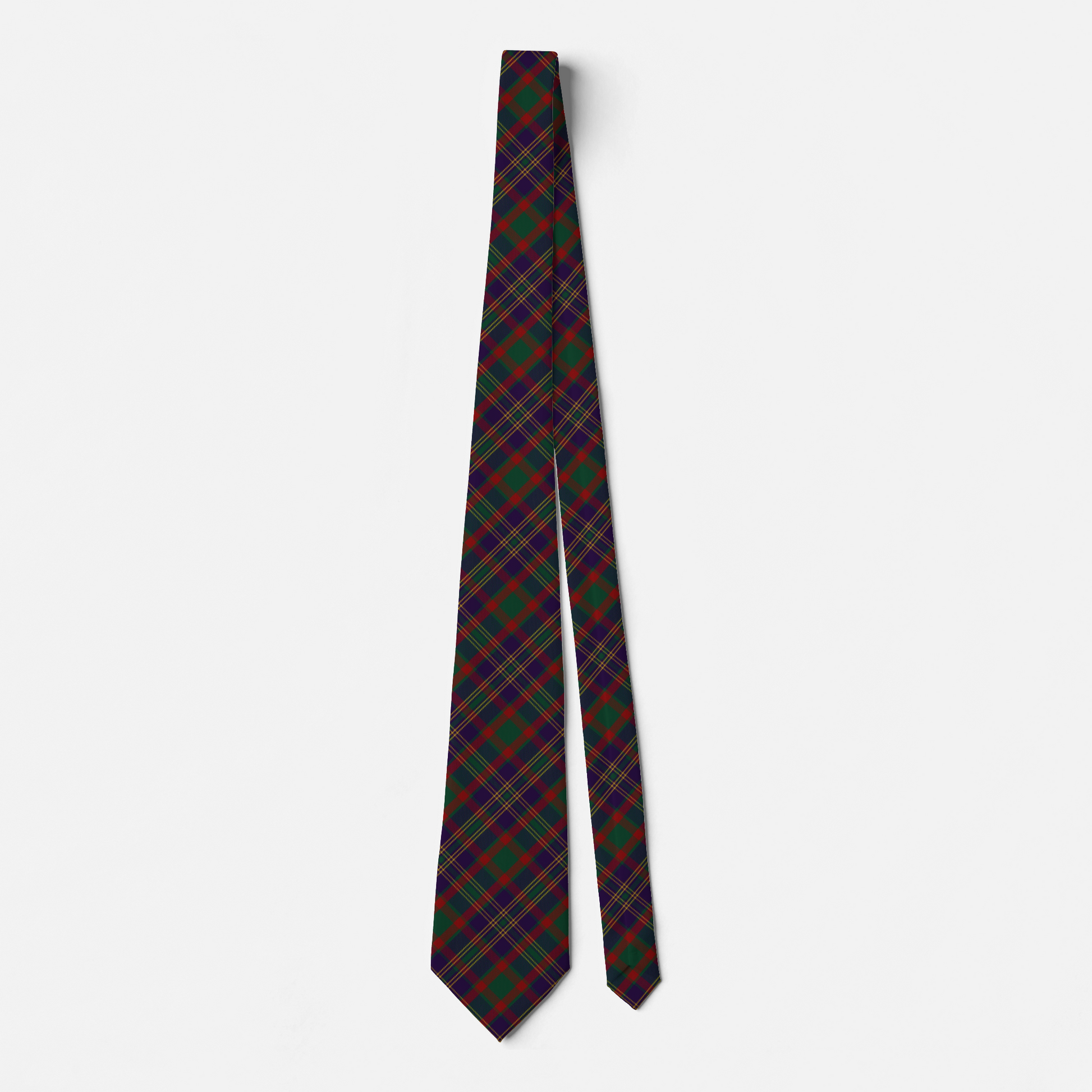 Irish County Cork Tartan Necktie