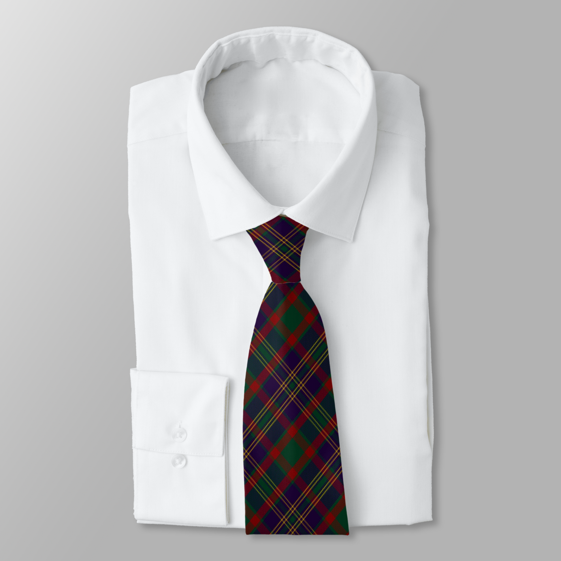 Irish County Cork Tartan Necktie