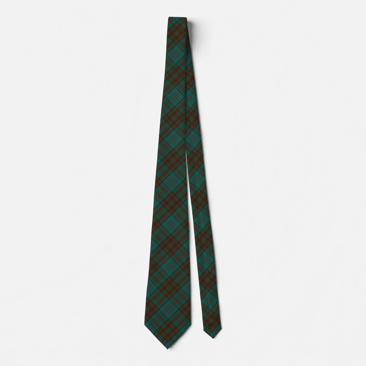 Irish County Dublin Tartan Necktie