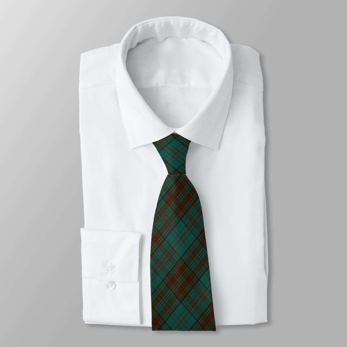 Irish County Dublin Tartan Necktie