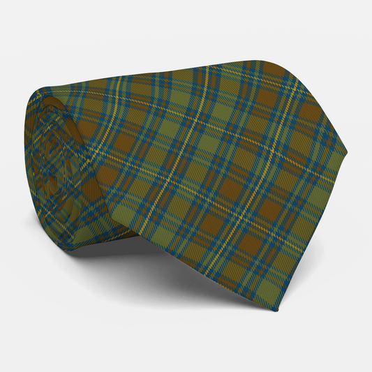 Irish County Kerry Tartan Necktie
