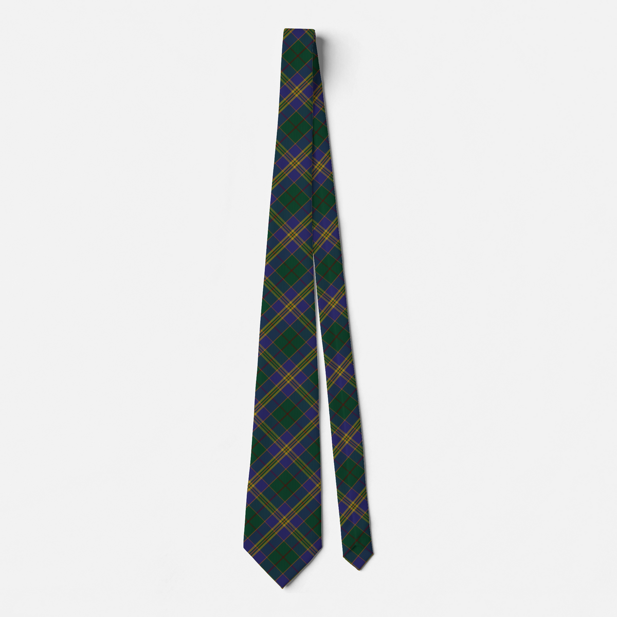 Irish County Kilkenny Tartan Necktie