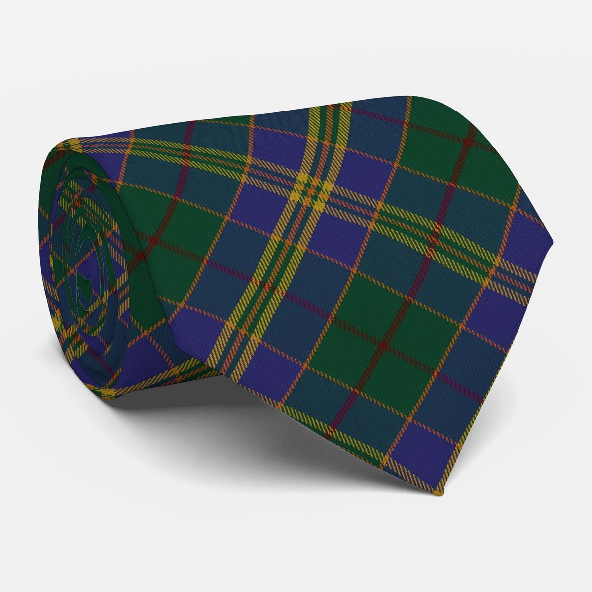 Irish County Kilkenny Tartan Necktie