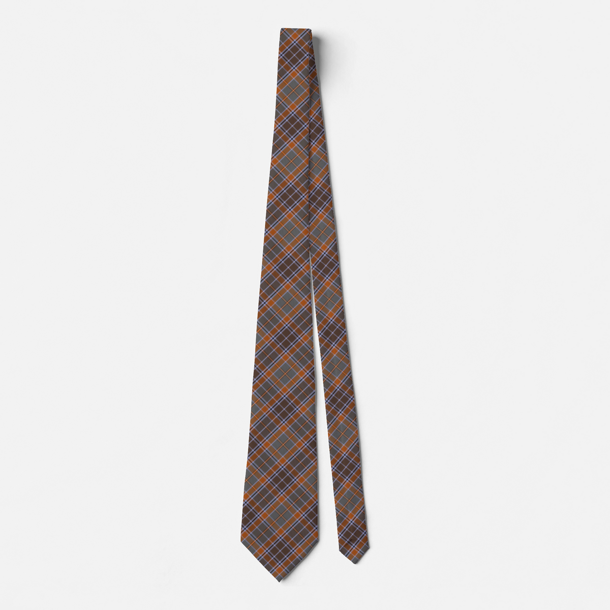 Irish County Leitrim Tartan Necktie